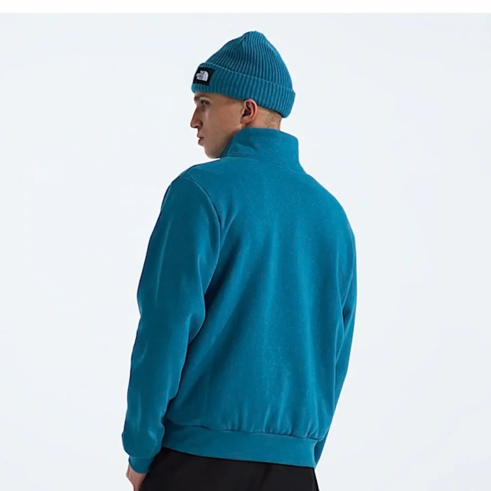 The North Face Evolution Simple Dome 1/4 Zip Blue Mist Size Medium NEW